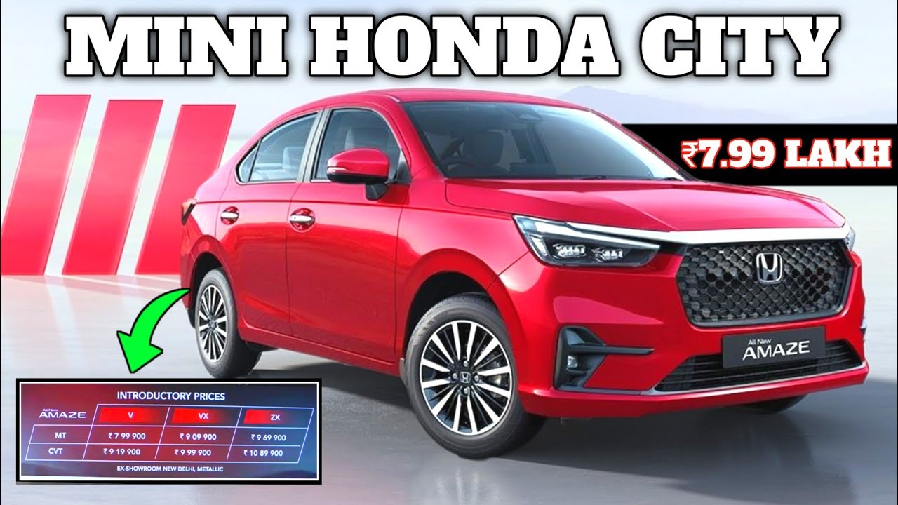 Honda Amaze Dzire 